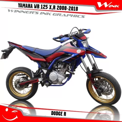 Yamaha-WR-125-X,R-2008-2009-2010-2011-2015-2016-2017-2018-graphics-kit-and-decals-Dodge-R