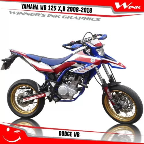 Yamaha-WR-125-X,R-2008-2009-2010-2011-2015-2016-2017-2018-graphics-kit-and-decals-Dodge-WR