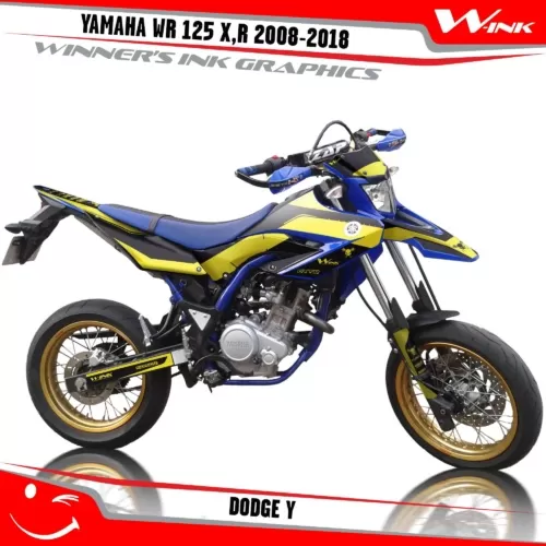 Yamaha-WR-125-X,R-2008-2009-2010-2011-2015-2016-2017-2018-graphics-kit-and-decals-Dodge-Y