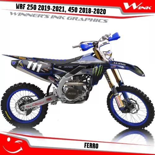 Yamaha-WRF-250-2019-2020-2021-2022,-450-2018-2019-2021-2022-graphics-kit-and-decals-with-design-Ferro