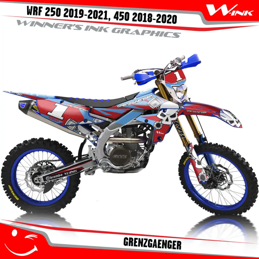 Yamaha-WRF-250-2019-2020-2021-2022,-450-2018-2019-2021-2022-graphics-kit-and-decals-with-design-Grenzgaenger