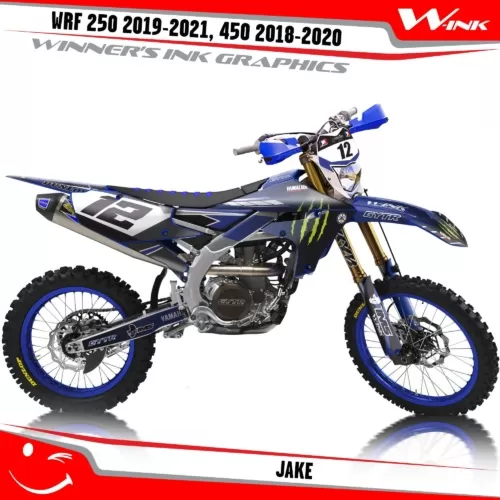 Yamaha-WRF-250-2019-2020-2021-2022,-450-2018-2019-2021-2022-graphics-kit-and-decals-with-design-Jake