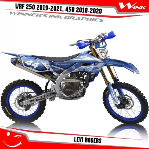 Yamaha-WRF-250-2019-2020-2021-2022,-450-2018-2019-2021-2022-graphics-kit-and-decals-with-design-Levi-Rogers