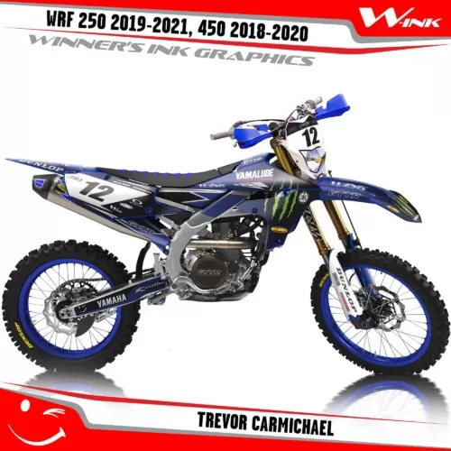 Yamaha-WRF-250-2019-2020-2021-2022,-450-2018-2019-2021-2022-graphics-kit-and-decals-with-design-Trevor-Carmichael