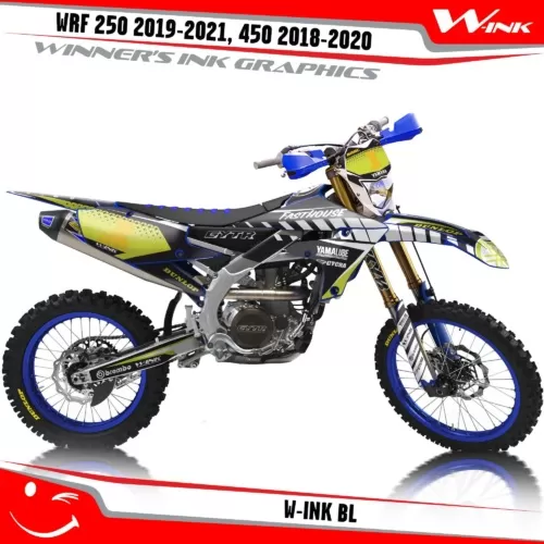 Yamaha-WRF-250-2019-2020-2021-2022,-450-2018-2019-2021-2022-graphics-kit-and-decals-with-design-W-ink-BL