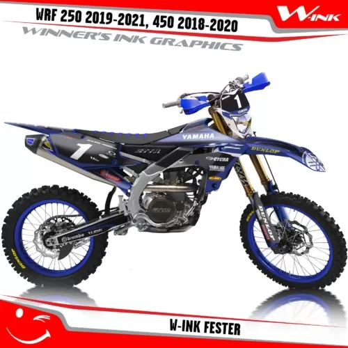 Yamaha-WRF-250-2019-2020-2021-2022,-450-2018-2019-2021-2022-graphics-kit-and-decals-with-design-W-ink-Fester