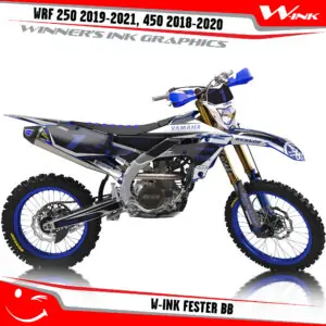 Yamaha-WRF-250-2019-2020-2021-2022,-450-2018-2019-2021-2022-graphics-kit-and-decals-with-design-W-ink-Fester-BB