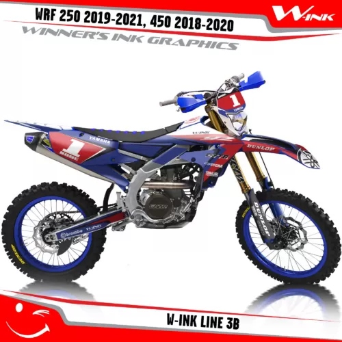 Yamaha-WRF-250-2019-2020-2021-2022,-450-2018-2019-2021-2022-graphics-kit-and-decals-with-design-W-ink-Line-3B