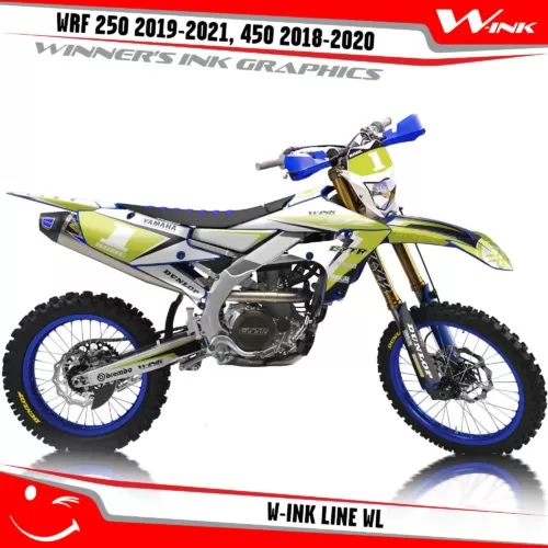 Yamaha-WRF-250-2019-2020-2021-2022,-450-2018-2019-2021-2022-graphics-kit-and-decals-with-design-W-ink-Line-WL