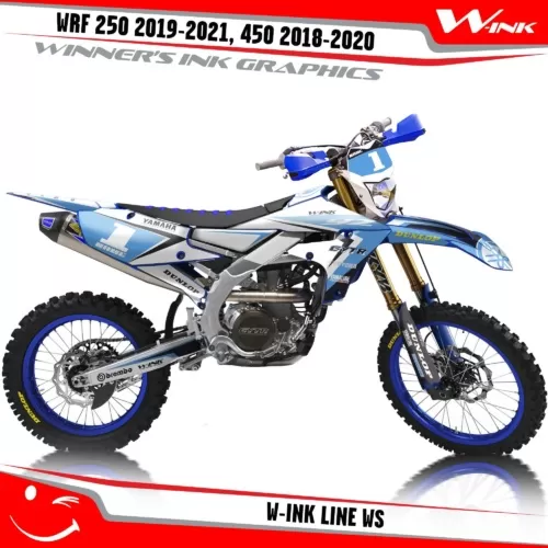 Yamaha-WRF-250-2019-2020-2021-2022,-450-2018-2019-2021-2022-graphics-kit-and-decals-with-design-W-ink-Line-WS