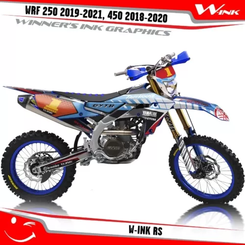 Yamaha-WRF-250-2019-2020-2021-2022,-450-2018-2019-2021-2022-graphics-kit-and-decals-with-design-W-ink-RS