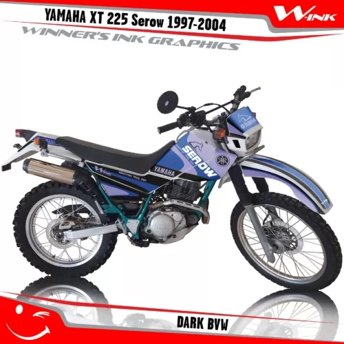 Yamaha-XT-225-Serow-1997-1998-1999-2000-2001-2002-2003-2004-graphics-kit-and-decals-Dark-BVW