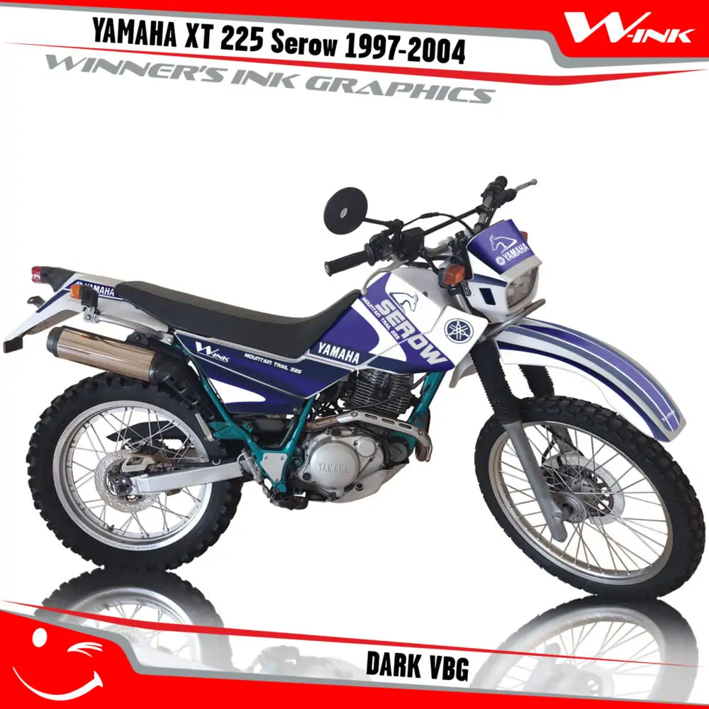Yamaha-XT-225-Serow-1997-1998-1999-2000-2001-2002-2003-2004-graphics-kit-and-decals-Dark-VBG