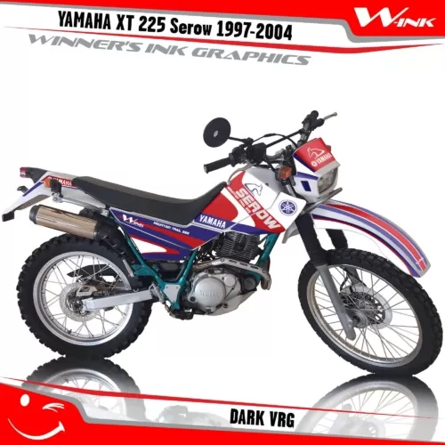 Yamaha-XT-225-Serow-1997-1998-1999-2000-2001-2002-2003-2004-graphics-kit-and-decals-Dark-VRG