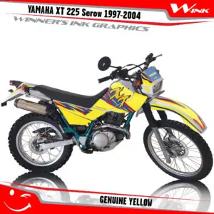Buy decals Yamaha XT 225 Serow 1997-2004 Fulminant Sky