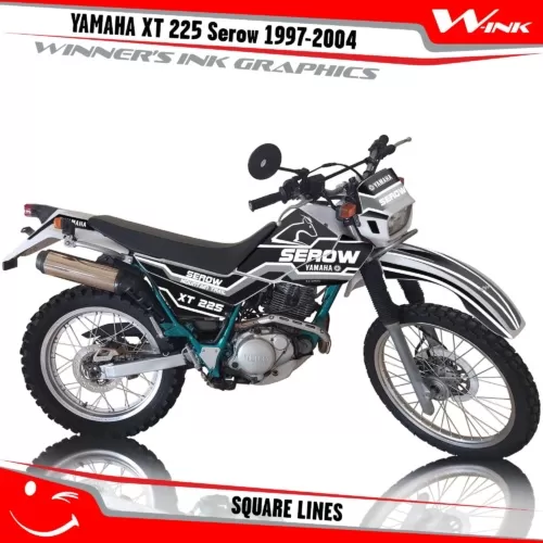 Yamaha-XT-225-Serow-1997-1998-1999-2000-2001-2002-2003-2004-graphics-kit-and-decals-Square-Lines