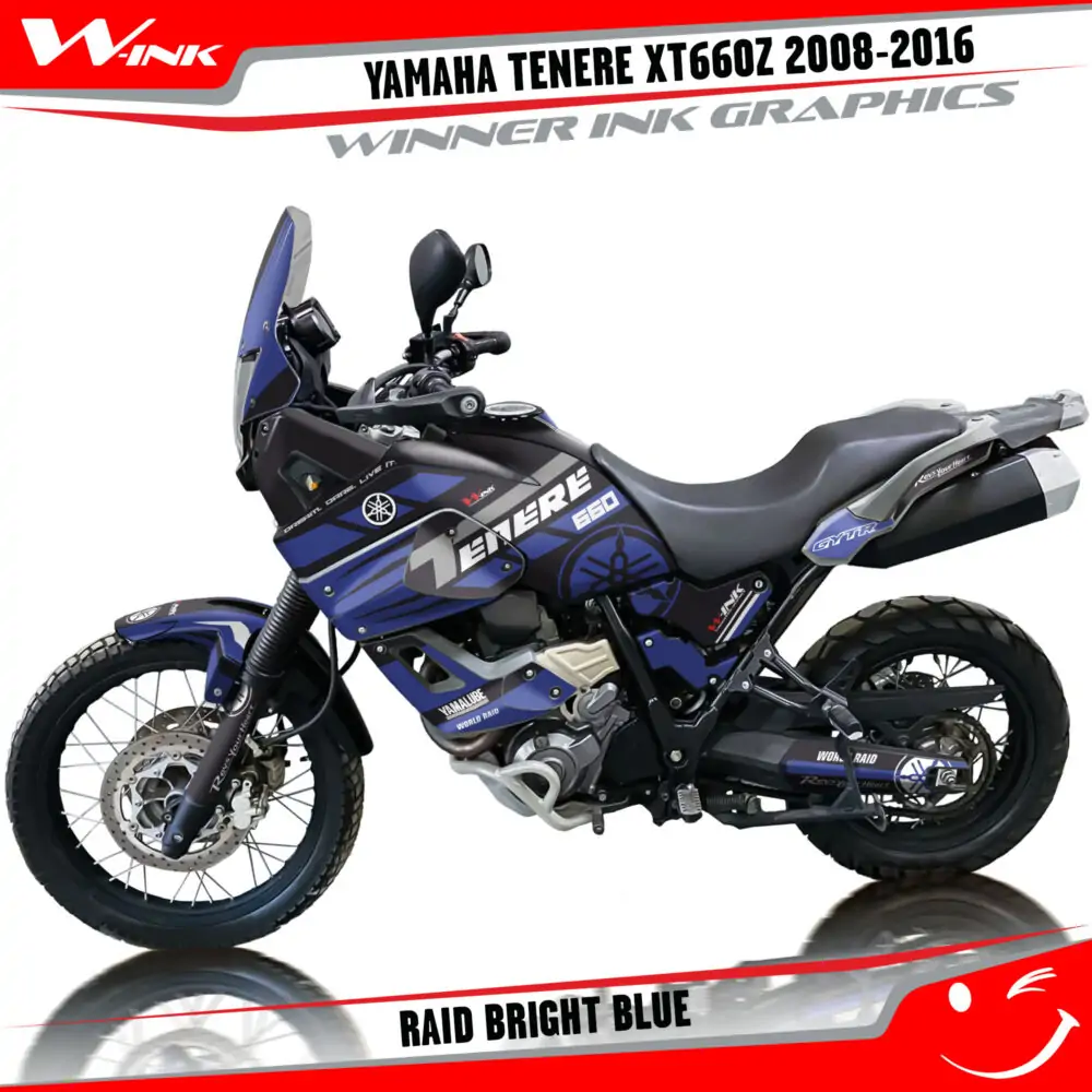 Yamaha-XT660Z-2008-2009-2010-2011-2012-2013-2014-2015-2016-graphics-kit-and-decals-with-design-Raid-Bright-Blue
