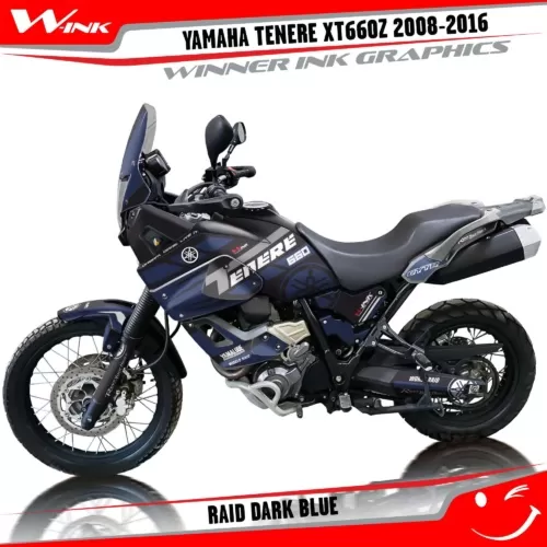 Yamaha-XT660Z-2008-2009-2010-2011-2012-2013-2014-2015-2016-graphics-kit-and-decals-with-design-Raid-Dark-Blue