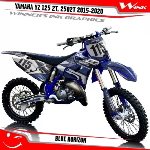 Yamaha-YZ-125,250-2T-2015-2016-2017-2018-2019-2020-graphics-kit-and-decals-Blue-Horizon