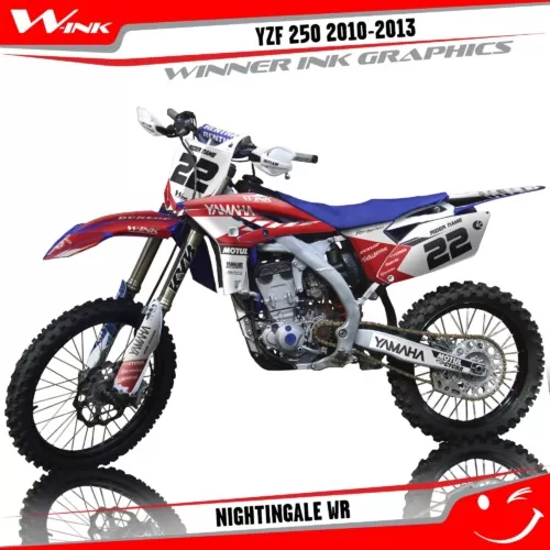 Yamaha-YZF-250-2010-2011-2013-graphics-kit-and-decals-with-design-Nightingale-WR