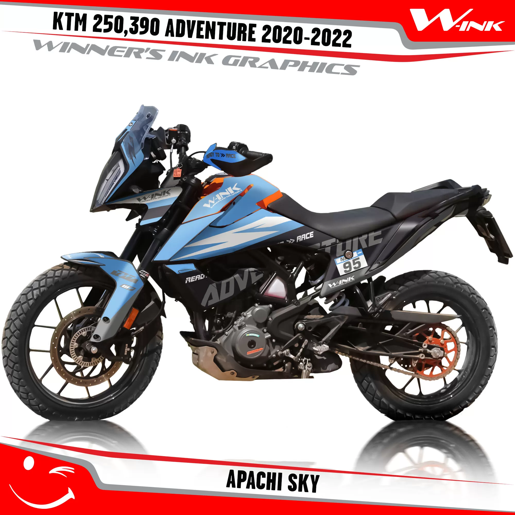 Adventure-250-390-2020-2021-2022-graphics-kit-and-decals-with-designs-Apachi-Sky