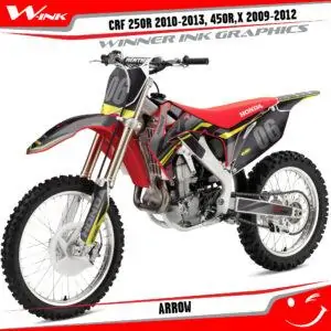 CRF250R 2010年式 インジェクション HRC部品多数 腰上OH後3時間 Buy decals Honda CRF 250R 2010-2013, 450R 2009-2012 Geico