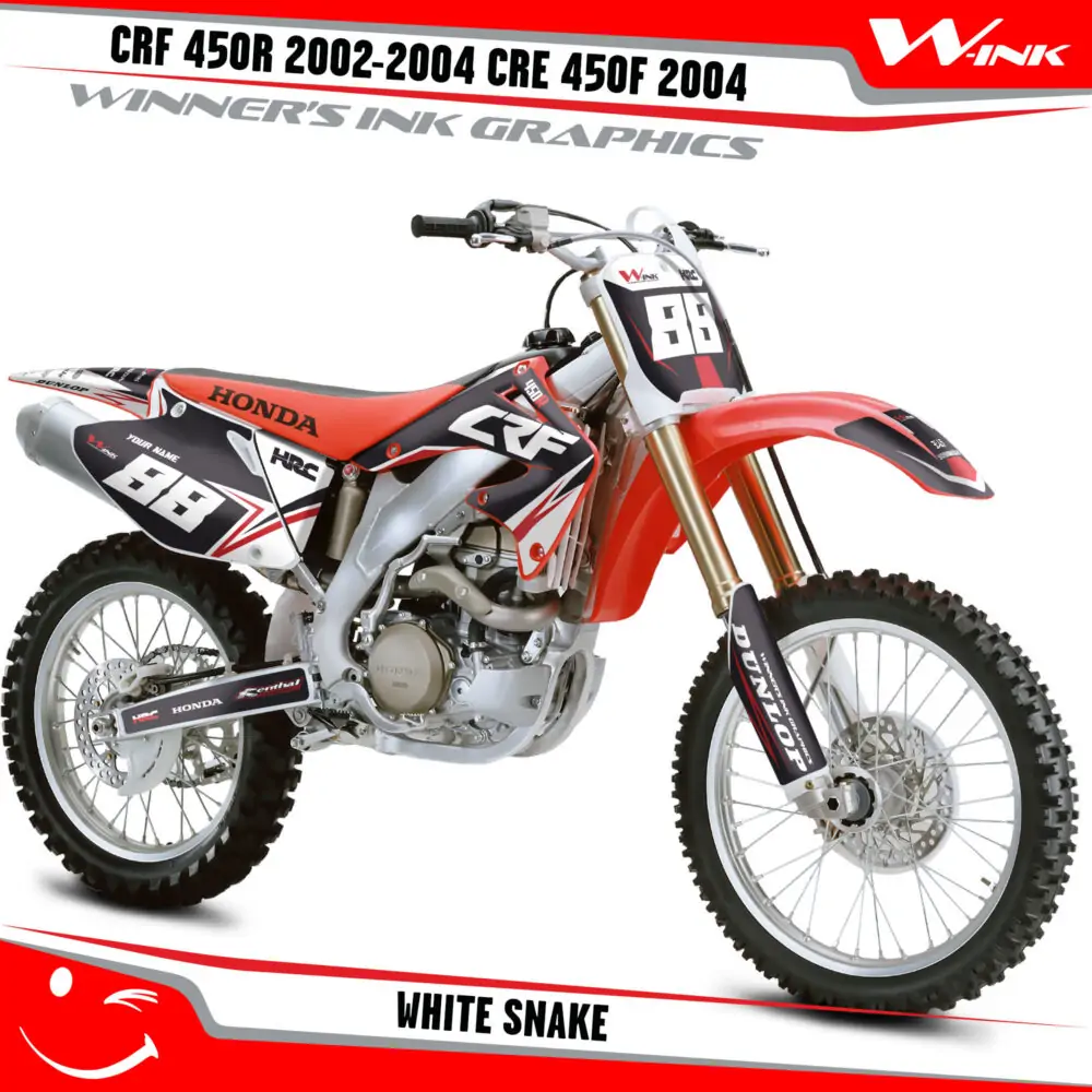 CRF-450-R-2002-2003-2004-CRE-450-F-2004-graphics-kit-and-decals-White-Snake