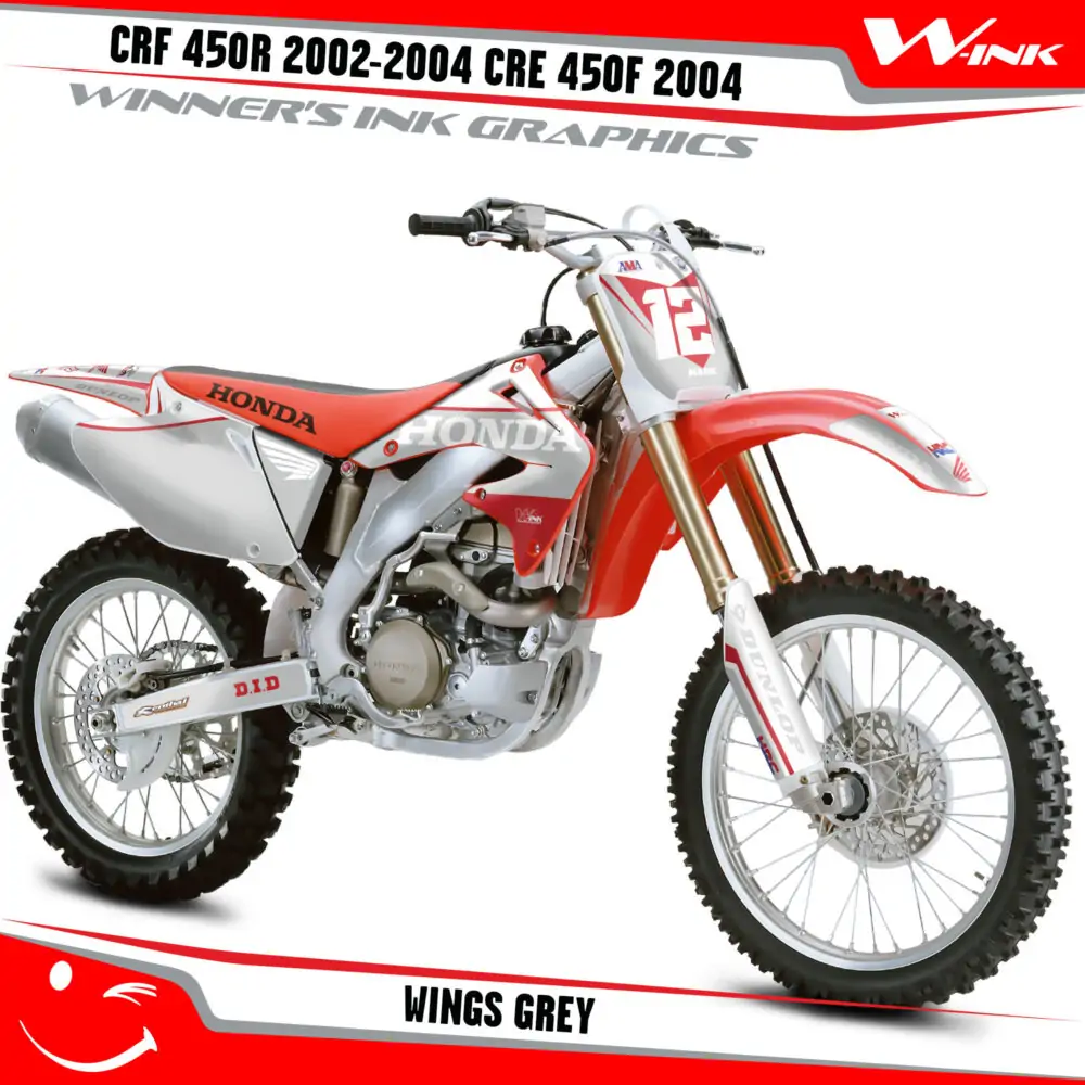 CRF-450-R-2002-2003-2004-CRE-450-F-2004-graphics-kit-and-decals-Wings-Grey