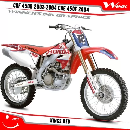 CRF-450-R-2002-2003-2004-CRE-450-F-2004-graphics-kit-and-decals-Wings-Red