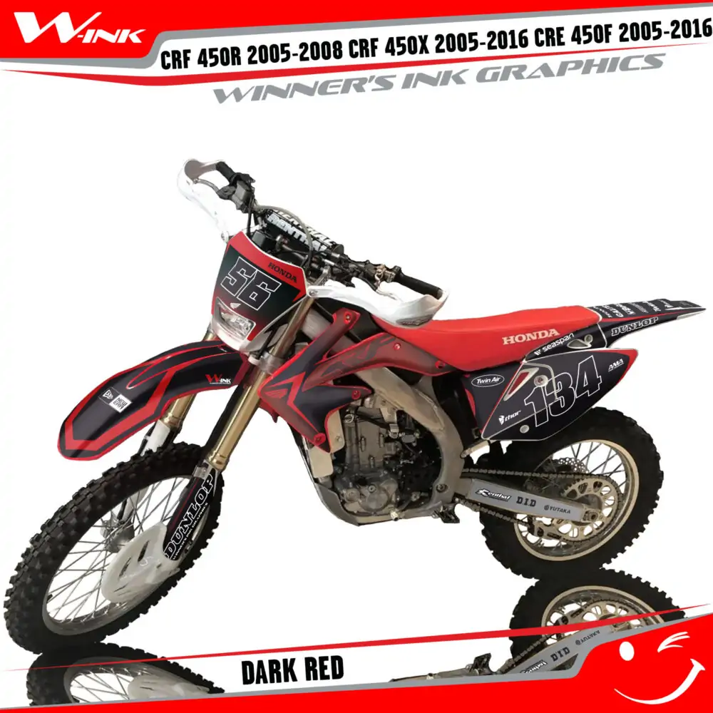 CRF-450-R-2005-2008-CRF-450-X-2005-2016-CRE-450-F-2005-2016-graphics-kit-and-decals-Dark-Red