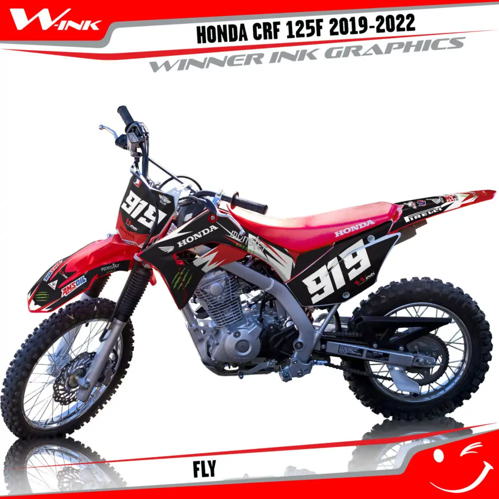 HONDA-CRF-125F-2019-2020-2021-2022-graphics-kit-and-decals-Fly