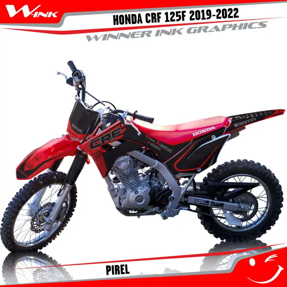 HONDA-CRF-125F-2019-2020-2021-2022-graphics-kit-and-decals-Pirel