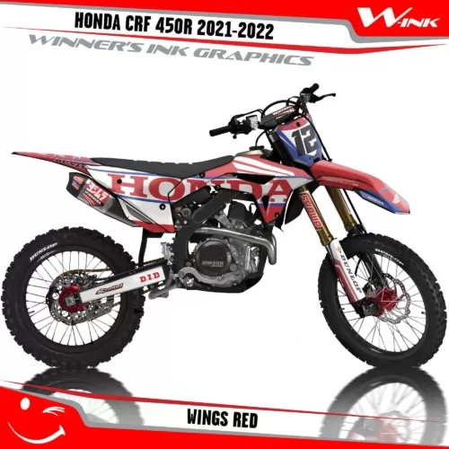 HONDA-CRF-250R-2022-450R-2021-2022-graphics-kit-and-decals-Wings-Red