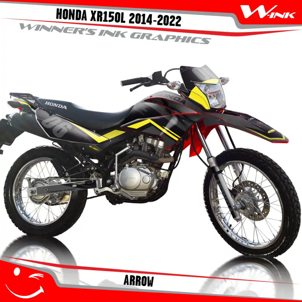 HONDA-XR-150L-2014-2015-2016-2017-2018-2019-2020-2021-2022-graphics-kit-and-decals-Arrow