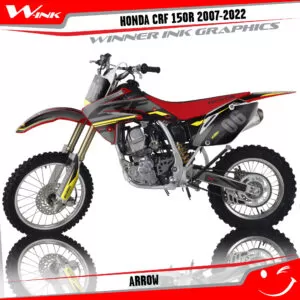 HONDA-СRF-150-R-2007-2008-2009-2010-2018-2019-2020-2021-2022-graphics-kit-and-decals-Arrow
