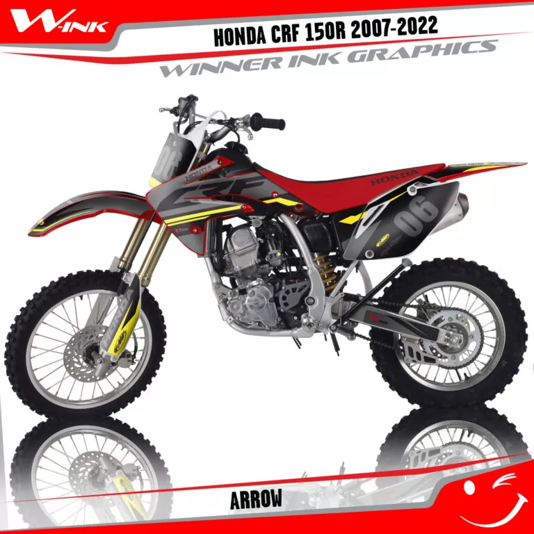 HONDA-СRF-150-R-2007-2008-2009-2010-2018-2019-2020-2021-2022-graphics-kit-and-decals-Arrow