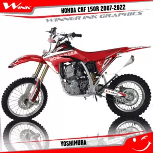 HONDA-СRF-150-R-2007-2008-2009-2010-2018-2019-2020-2021-2022-graphics-kit-and-decals-Yoshimura