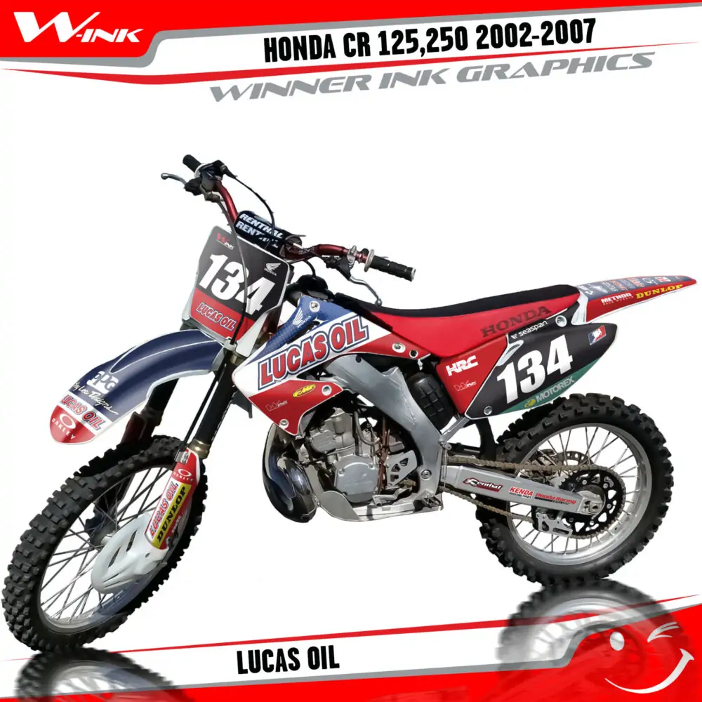 Honda-CR-125,250-R-2T-2002-2003-2004-2005-2006-2007-graphics-kit-and-decals-Lucas-Oil