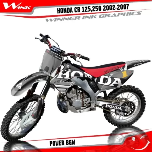 Honda-CR-125,250-R-2T-2002-2003-2004-2005-2006-2007-graphics-kit-and-decals-Power-BGW