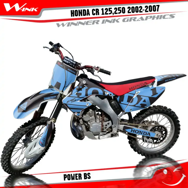 Honda-CR-125,250-R-2T-2002-2003-2004-2005-2006-2007-graphics-kit-and-decals-Power-BS