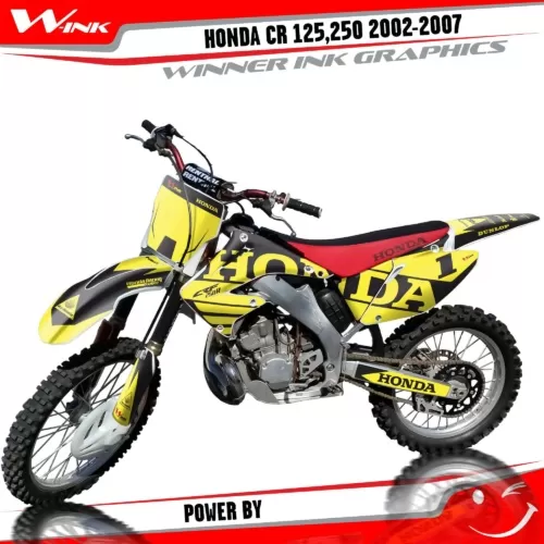 Honda-CR-125,250-R-2T-2002-2003-2004-2005-2006-2007-graphics-kit-and-decals-Power-BY