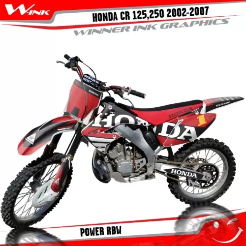 Honda-CR-125,250-R-2T-2002-2003-2004-2005-2006-2007-graphics-kit-and-decals-Power-RBW