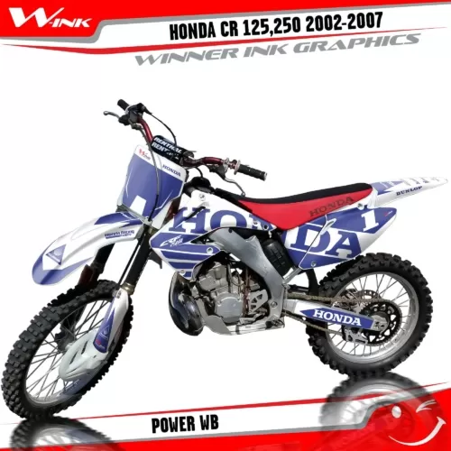Honda-CR-125,250-R-2T-2002-2003-2004-2005-2006-2007-graphics-kit-and-decals-Power-WB