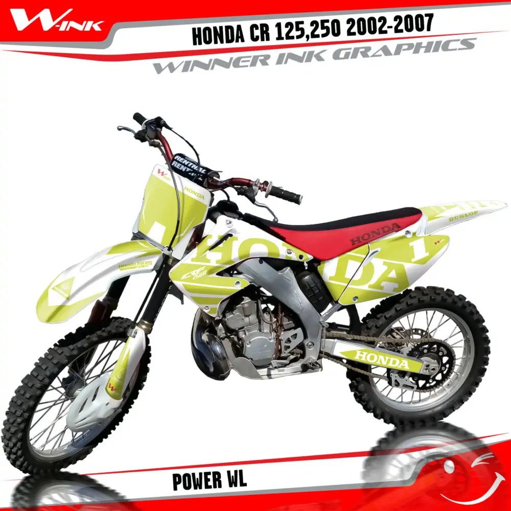 Honda-CR-125,250-R-2T-2002-2003-2004-2005-2006-2007-graphics-kit-and-decals-Power-WL