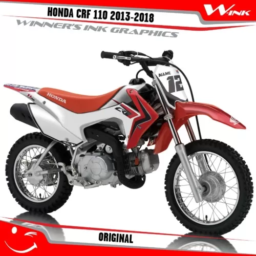 Honda-CRF-110-2013-2014-2015-2016-2017-2018-graphics-kit-and-decals-Original