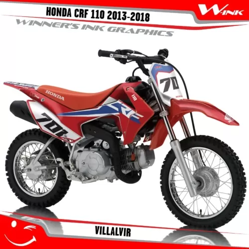 Honda-CRF-110-2013-2014-2015-2016-2017-2018-graphics-kit-and-decals-Villalvir