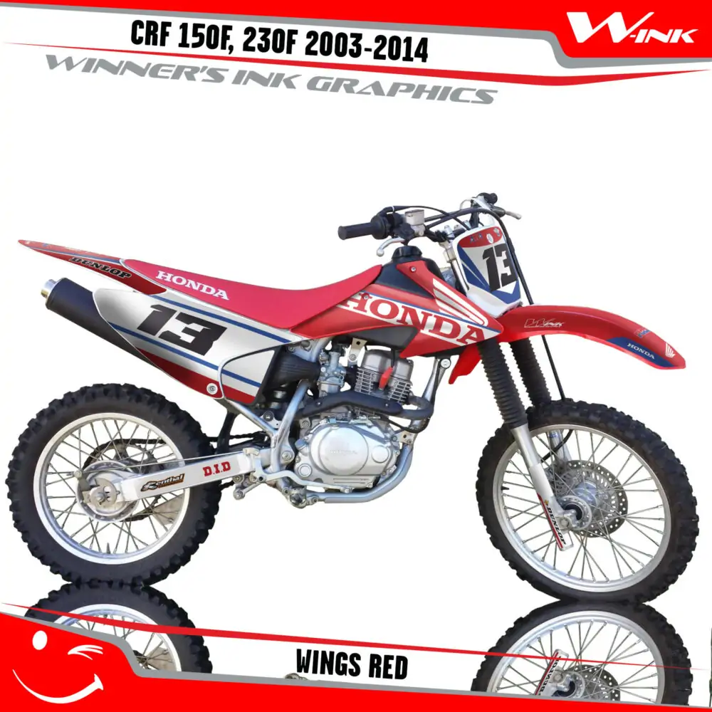 Honda-CRF-150-F-230-F-2003-2004-2005-2006-2010-2011-2012-2013-2014-graphics-kit-and-decals-Wings-Red