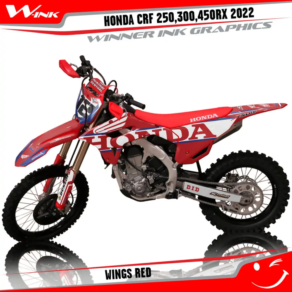 Honda-CRF-250-300-450-RX-2022-graphics-kit-and-decals-Wings-Red