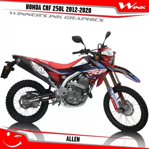 Honda-CRF-250L-2012-2013-2014-2015-2016-2017-2018-2019-2020-graphics-kit-and-decals-Allen