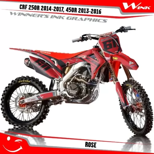 Honda-CRF-250R-2014-2015-2016-2017-450R-2013-2014-2015-2016-graphics-kit-and-decals-Rose
